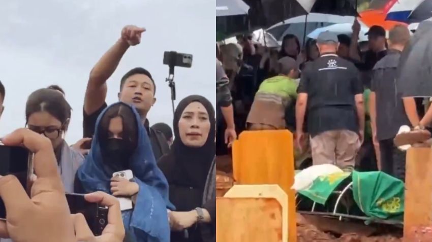 Hujan Menyertai Pemakaman Vidi Aldiano, Sahabat dan Keluarga Hadir Antar Peristirahatan Terakhir
