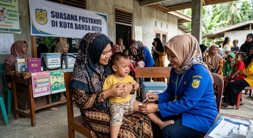 Anak 10 Bulan di Banda Aceh Harus Jalani Operasi Akibat Bekas Suntikan Imunisasi, Orangtua Minta Pertanggungjawaban