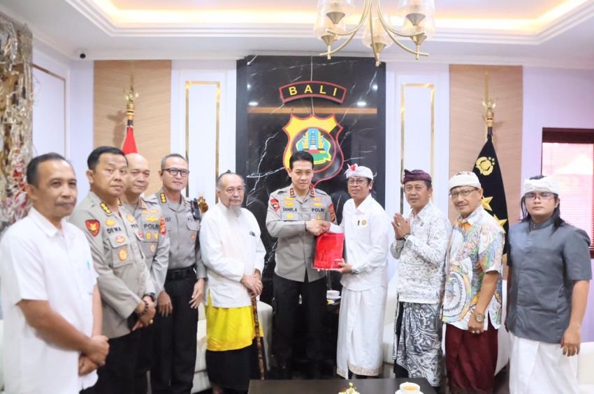Audiensi Panitia Nasional Nyepi, Polda Bali Tegaskan Pengamanan Puncak Dharmasanti
