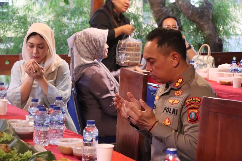 Kapolres Binjai Gelar Buka Puasa Bersama PJU Jelang Operasi Ketupat Toba 2026