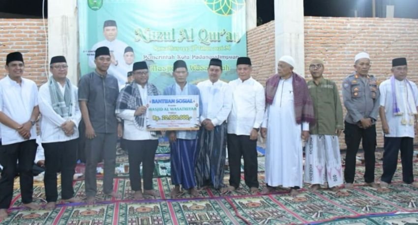 Nuzulul Qur&rsquo;an 1447 H di Padangsidimpuan: Wali Kota Ajak Masyarakat Cintai dan Amalkan Nilai Al-Qur&rsquo;an