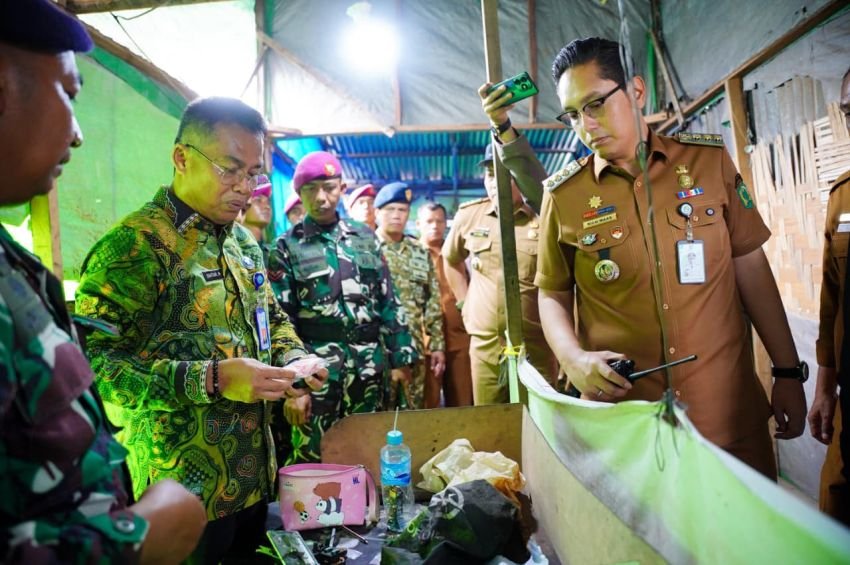 Rico Waas dan Aparat Gabungan Menyisir Kampung-Kampung di Belawan yang Diduga Rawan Narkoba