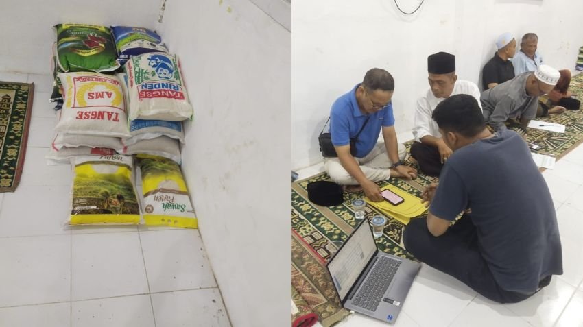 Zakat Fitrah di Aceh Besar Dimulai Lebih Awal, Gampong Lam Lumpu Optimalkan Distribusi Menjelang Idul Fitri