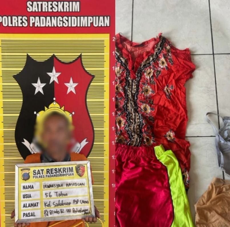 Rumah Kosong Jadi Lokasi Dugaan Cabul Anak, Polres Padangsidimpuan Tangkap Tersangka