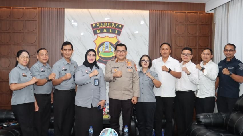 Audiensi Kapolresta Denpasar dan Kemenkumham Bali: Sinergi Perkuat Penerapan KUHP dan KUHAP di Bali