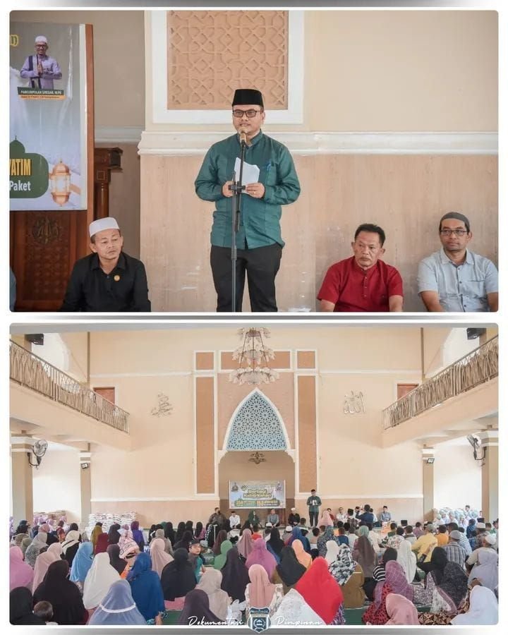 Wali Kota Padangsidimpuan Hadiri Pembagian Sembako dan Santunan Anak Yatim, 500 Jiwa Tersentuh Kebaikan
