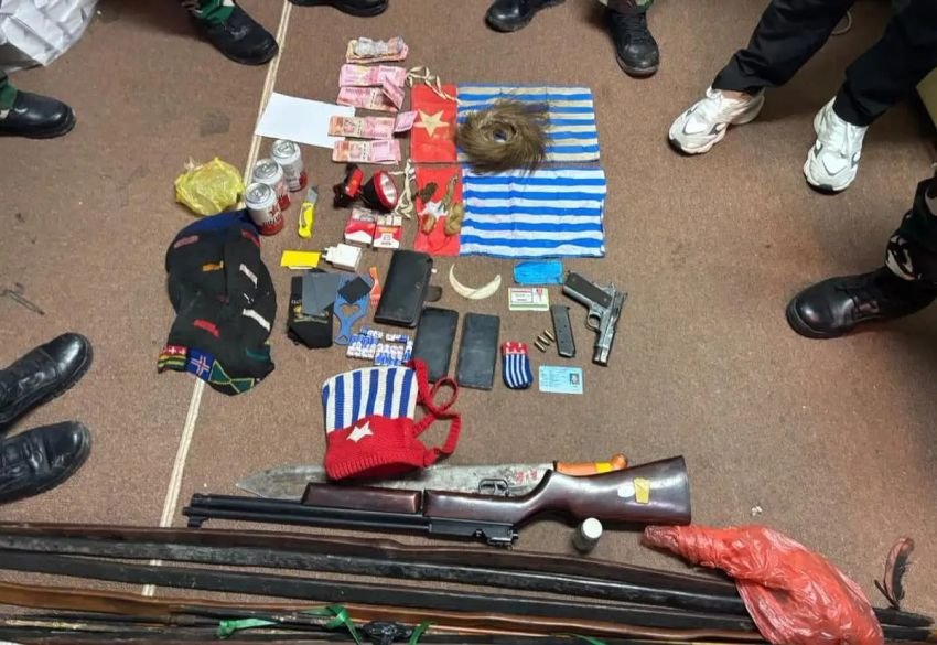 Baku Tembak di Tembagapura, TNI Tewaskan 1 Anggota OPM dan Tangkap 6 Orang