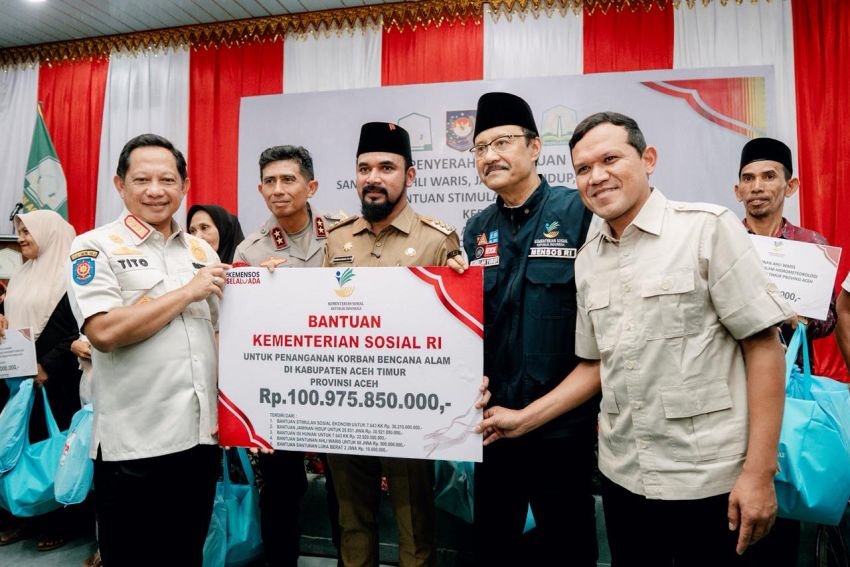 Percepat Pemulihan Ekonomi Aceh Timur, Pemerintah Salurkan Rp100,97 Miliar untuk Bantu Korban Bencana