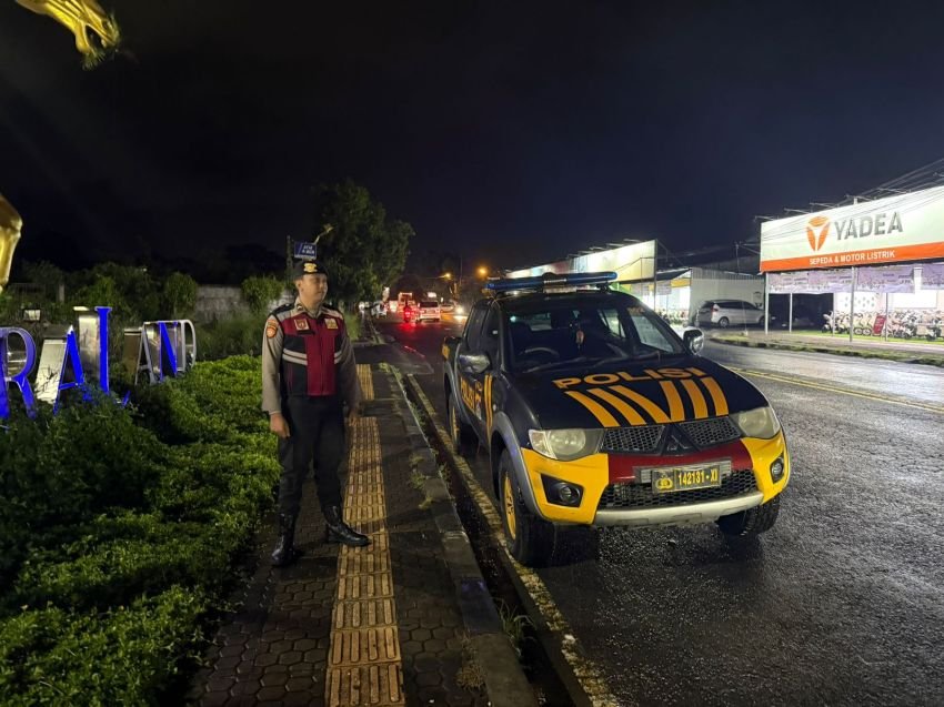 Patroli Cipkon Agung 2026, Polsek Denpasar Utara Pastikan Bali Aman Jelang Nyepi dan Ramadhan