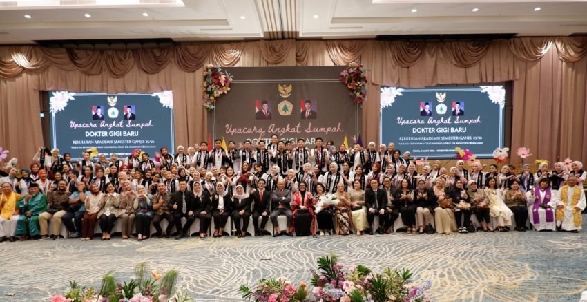 FKG Universitas Moestopo Lantik 85 Dokter Gigi Baru, Siap Mengabdi untuk Kesehatan Masyarakat