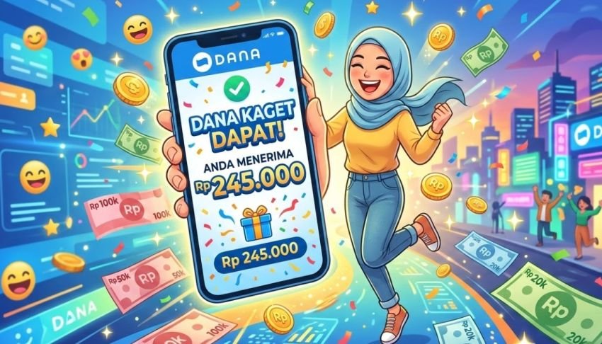 Ini 4 Cara Praktis Dapat Saldo DANA Gratis Rp245.000 Hari Ini! Cuma Main Game hingga Nonton Video