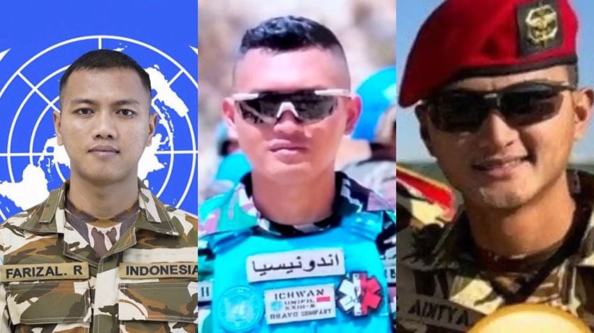 Profil Tiga Pahlawan TNI yang Gugur dalam Misi Perdamaian UNIFIL di Lebanon