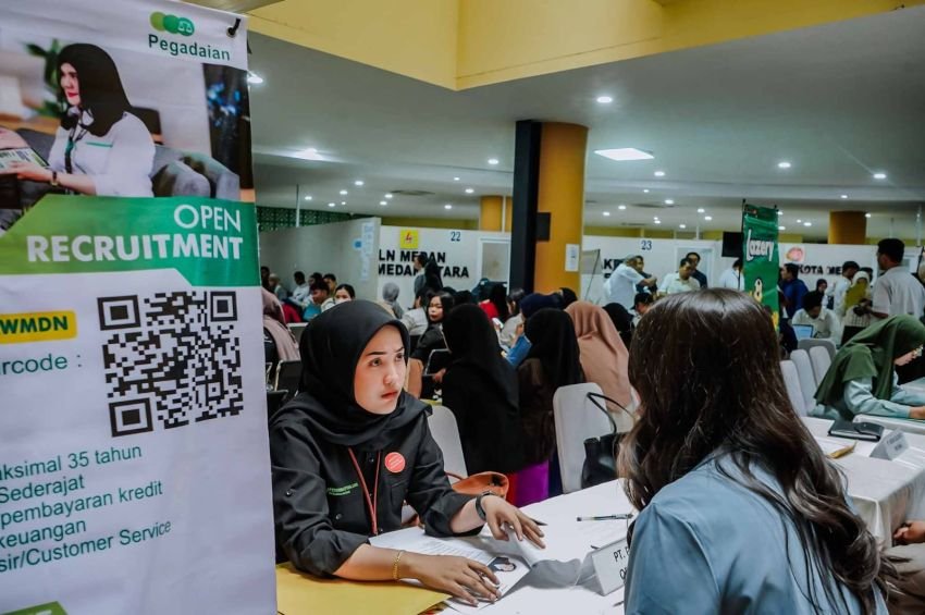 Antusiasme Tinggi! 384 Pencari Kerja Padati Rabu Walk In Interview di MPP Medan, 185 Posisi Tersedia dari Lima Perusahaan