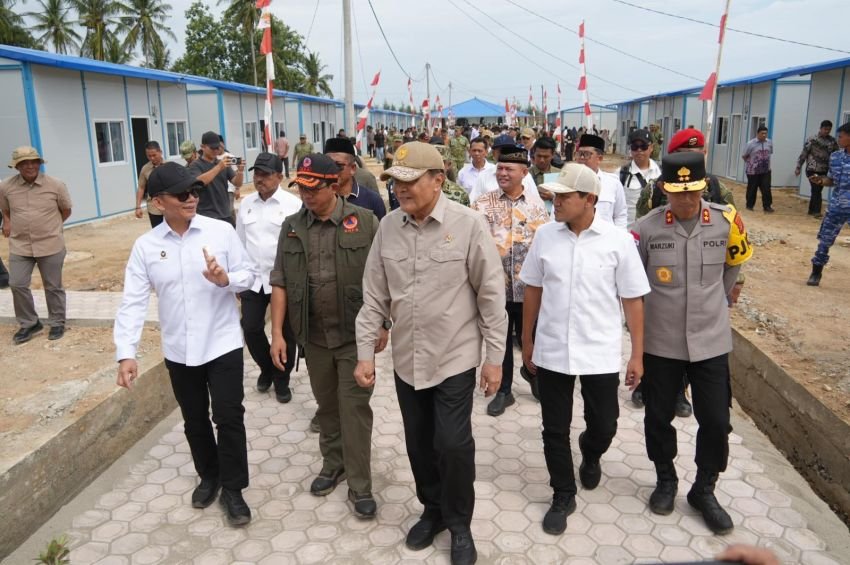 104 Hunian Tetap untuk Korban Bencana Aceh Utara Resmi Diresmikan, Menko Polkam: Ini Bukti Kepedulian Negara
