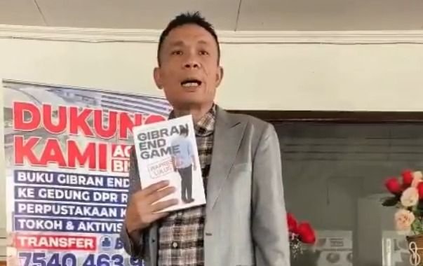 Rismon Sianipar Tarik Buku Gibran End Game Usai Raup Rp 1 Miliar, Ada Dugaan Penulisan Gunakan AI