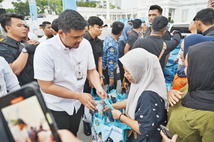 THR untuk Sopir Bajaj, Ojek Online, dan Warga Medan dari Gubernur Sumut