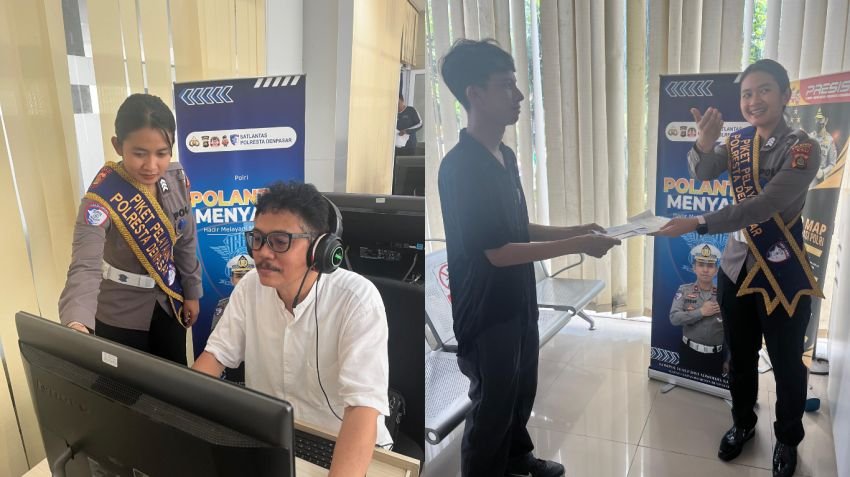 Polresta Denpasar Hadirkan Layanan SIM Ramah, Permudah Warga dengan Panduan dan Proses Cepat