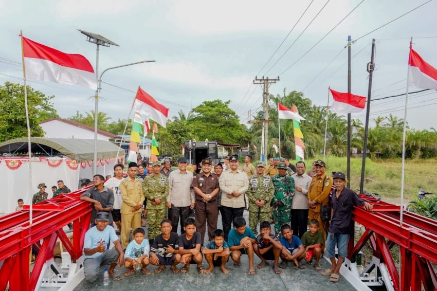 Bupati Batu Bara Hadiri Launching 218 Jembatan Garuda oleh Presiden RI, Perkuat Akses Infrastruktur Daerah