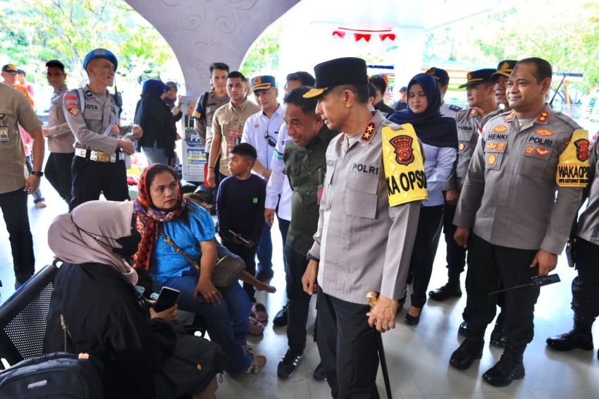 Kapolda Aceh Pastikan Arus Mudik dan Arus Balik Pasca-Lebaran Berjalan Aman dan Lancar
