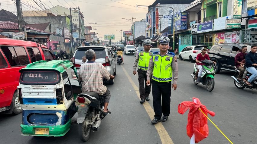 Satlantas Polres Padangsidimpuan Perkuat Pengamanan Arus Balik Lebaran 2026, Fokus Atasi Kemacetan