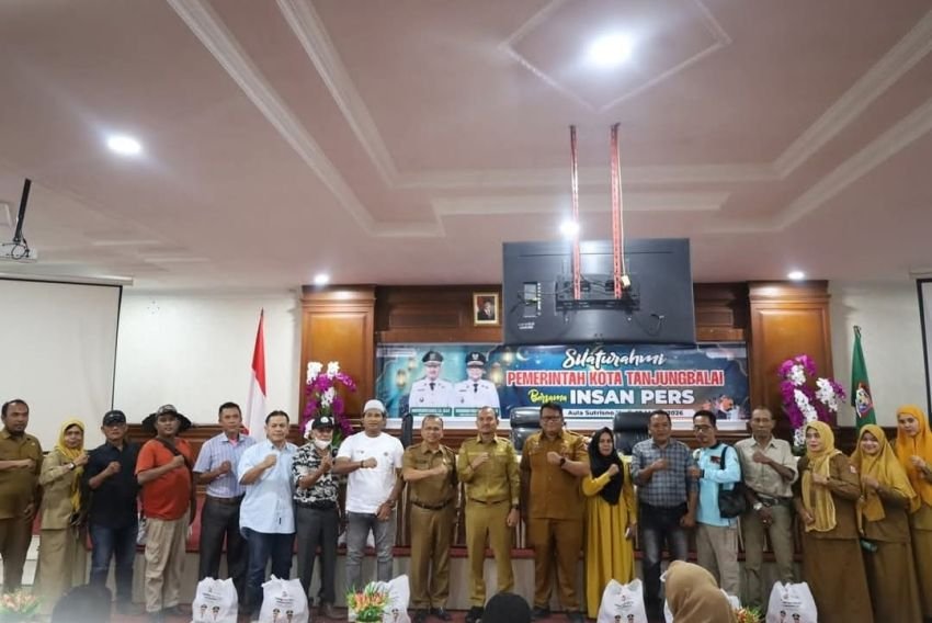 Hadiri Pertemuan dengan Insan Pers, Wali Kota Mahyaruddin: Peran Pers Hadir Ciptakan Opini Baik Tentang Tanjungbalai Dukung Visi Tanjungbalai EMAS
