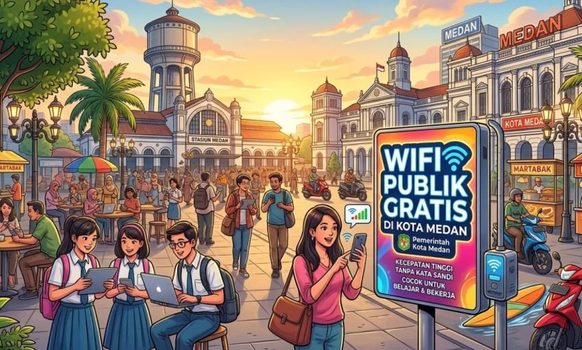 Pemkot Medan Anggarkan Rp 3,5 Triliun untuk WiFi di 299 Titik pada 2026