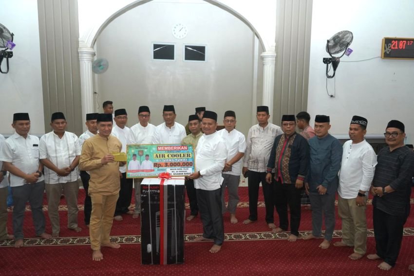 Wakil Bupati Asahan Laksanakan Safari Ramadhan Khusus di Masjid Nurul Falah Sei Renggas