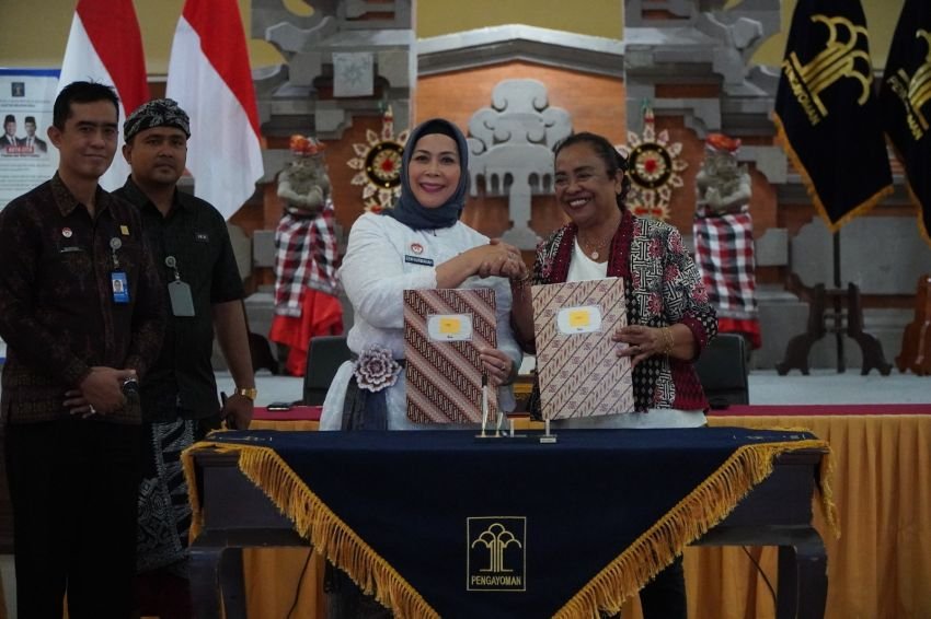 Kanwil Kemenkum Bali Teken Perjanjian Bantuan Hukum 2026, Pastikan Akses Keadilan bagi Masyarakat Kurang Mampu