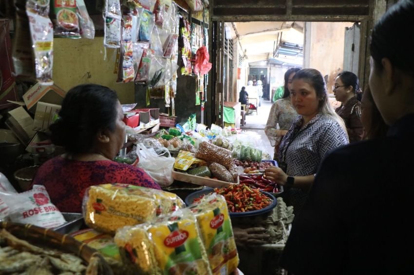 Satgas Saber Pangan Polda Bali Pantau Harga dan Stok Bahan Pokok Pasca Idul Fitri dan Nyepi