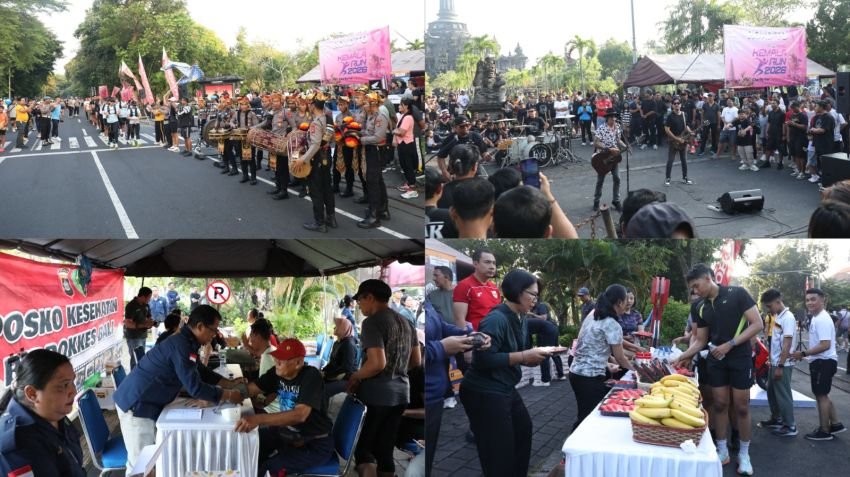 Polda Bali Sosialisasikan Pra-Event Kemala Run 2026, Ajak Masyarakat Berpartisipasi dalam Ajang Lari Kemanusiaan