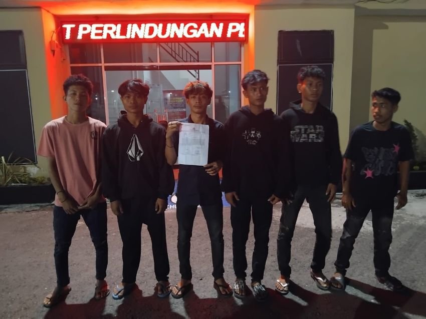 Malam Mencekam di Ujung Tanjung: Komplotan Begal Sekap 10 Pemuda, 3 Pelaku Ditangkap Warga