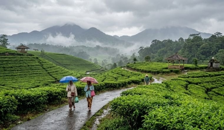 Prakiraan Cuaca Jawa Barat: Mayoritas Wilayah Diguyur Hujan Ringan, Sejumlah Kota Berpotensi Hujan Sedang