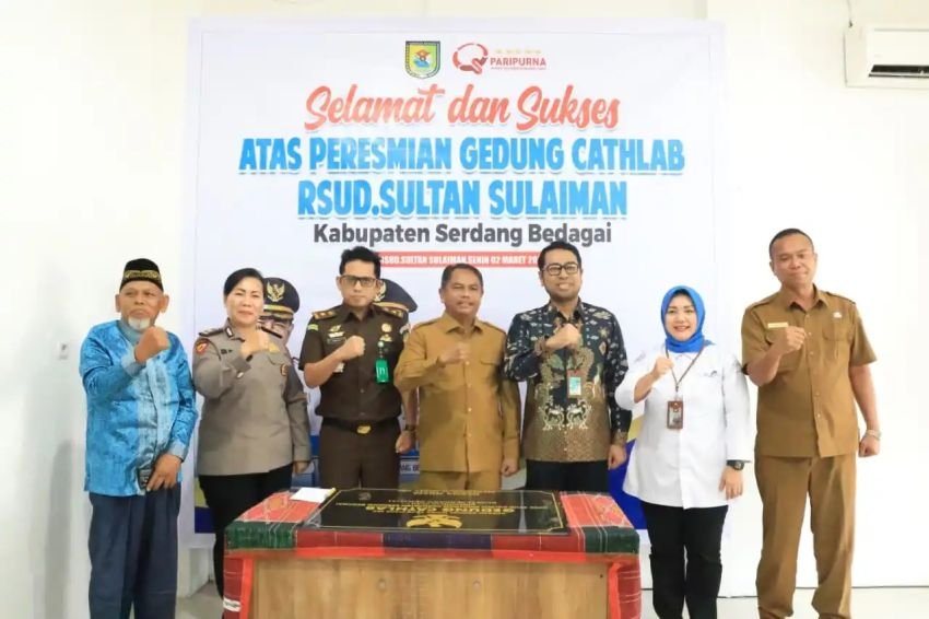 Bupati Sergai Resmikan Fasilitas Cathlab, Masyarakat Tak Perlu Lagi ke Luar Daerah untuk Perawatan Jantung