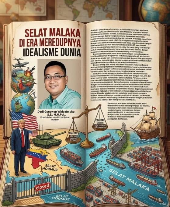 Menguatnya Realisme Global Kembali Soroti Status Strategis Selat Malaka