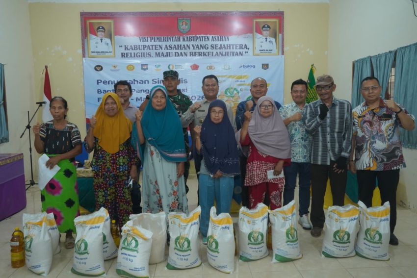 Wabup Asahan Salurkan Bantuan Pangan untuk 90 Ribu Warga, Tekankan Ketahanan dan Kesejahteraan
