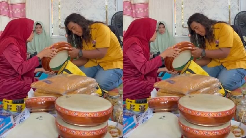 Pererat Silaturahmi Warga, DPC Hanura Binjai Serahkan Bantuan Alat Marhaban dan Gamis untuk Ibu-ibu Perwiritan Masjid Al-Aziz