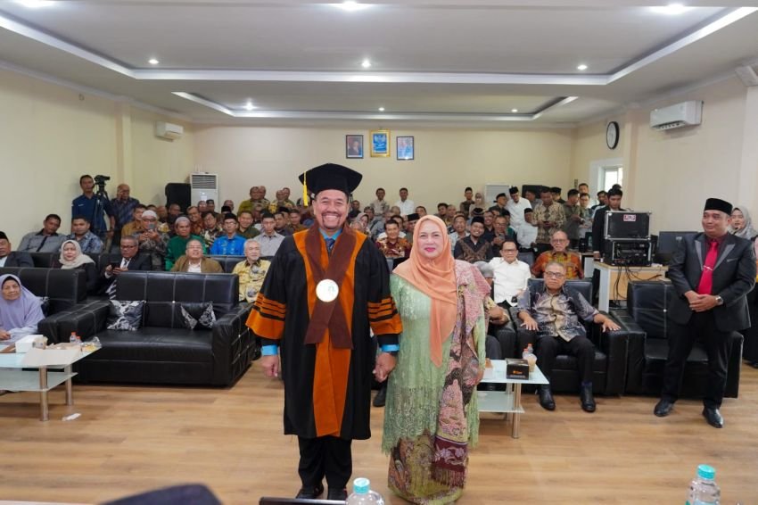 Komitmen Tingkatkan Kualitas SDM, Bupati Batu Bara Raih Gelar Doktor di UINSU