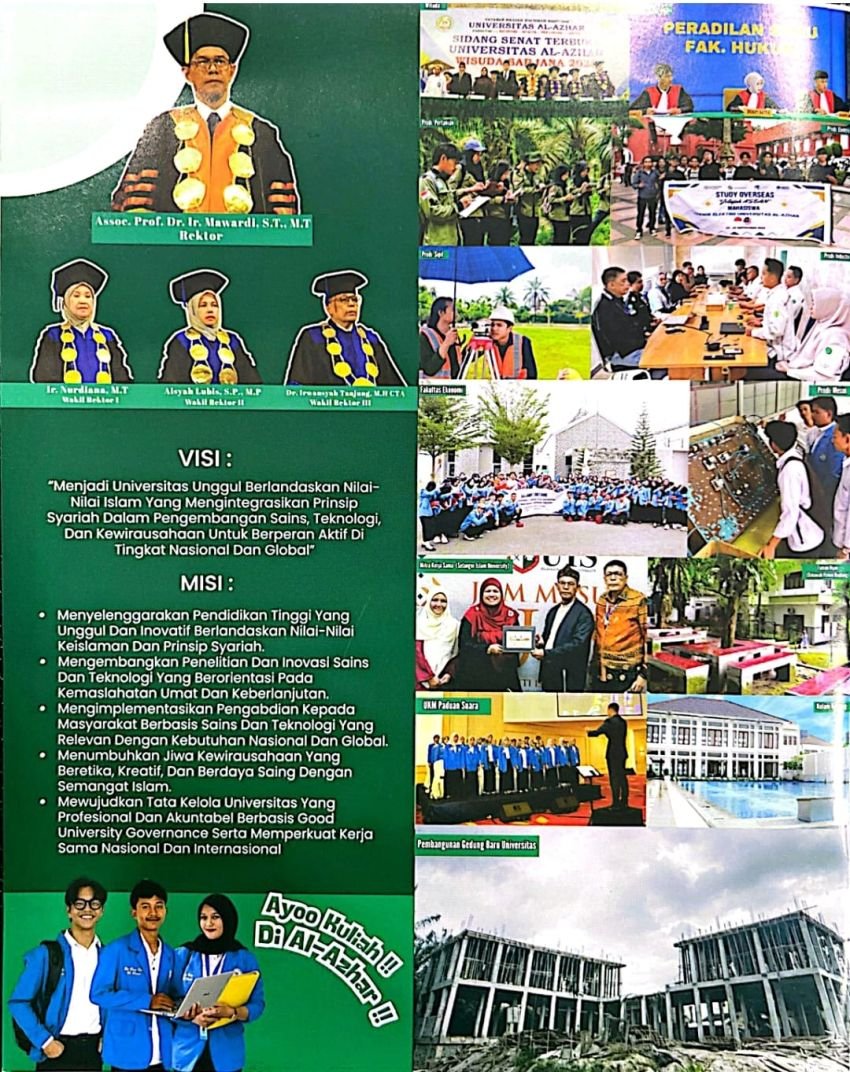 Universitas Al-Azhar Medan Tawarkan Kuliah Terjangkau dengan Segudang Keunggulan