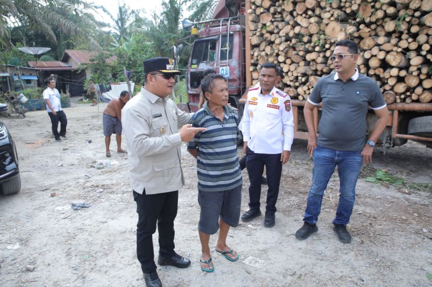 Wabup Asahan Tegas: Pengusaha Kayu Wajib Patuhi Aturan Tonase, Jaga Jalan Daerah