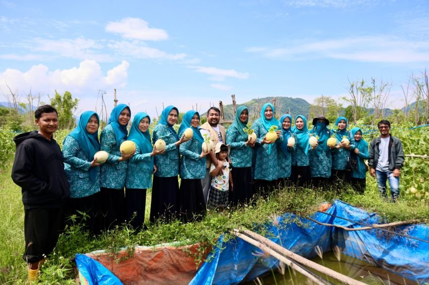 Menyusuri Kebun Melon dan Rumah Tempe Koro, Inisiatif Srikandi Aceh Dukung Pembangunan Ekonomi Lokal