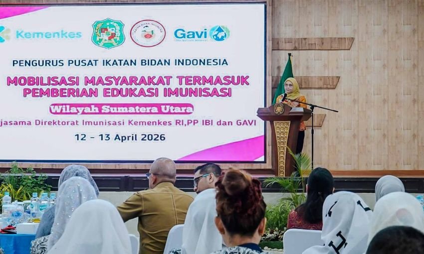 Zero Dose Masih Tinggi, Airin Rico Waas Ajak Dunia Usaha Dukung Program Imunisasi Anak di Medan