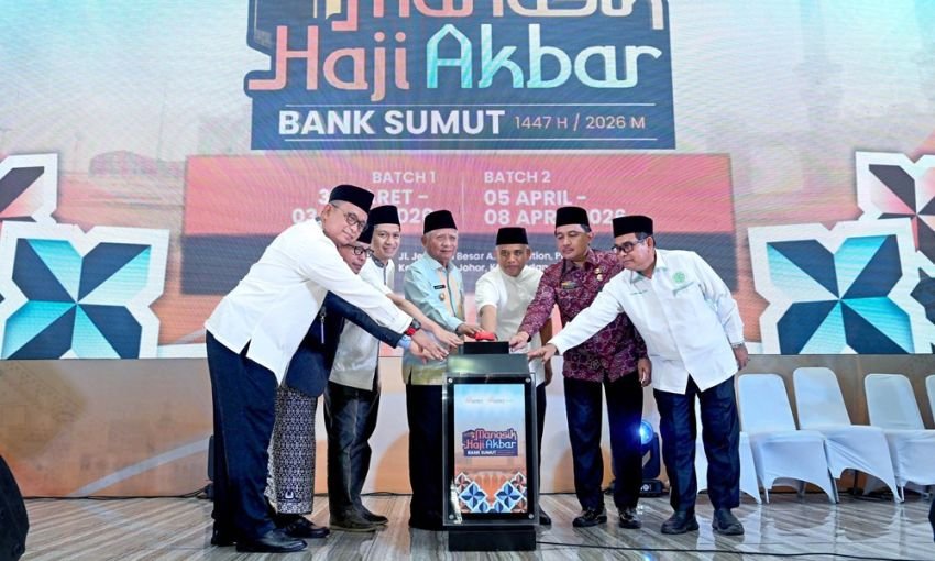1.661 Jemaah Haji Sumut Ikuti Manasik Haji Akbar di Medan, Ini Pesan Wagub Surya