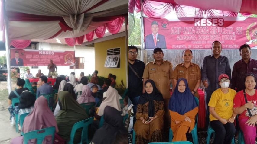 Warga Binjai Utara Sampaikan Keluhan Infrastruktur dan Pelayanan Publik dalam Reses DPRD, Arif Jaka Sona Janjikan Tindak Lanjut Cepat