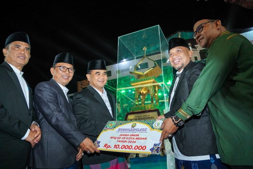 MTQ ke-59 Kota Medan Usai, Medan Selayang Sabet Juara Umum