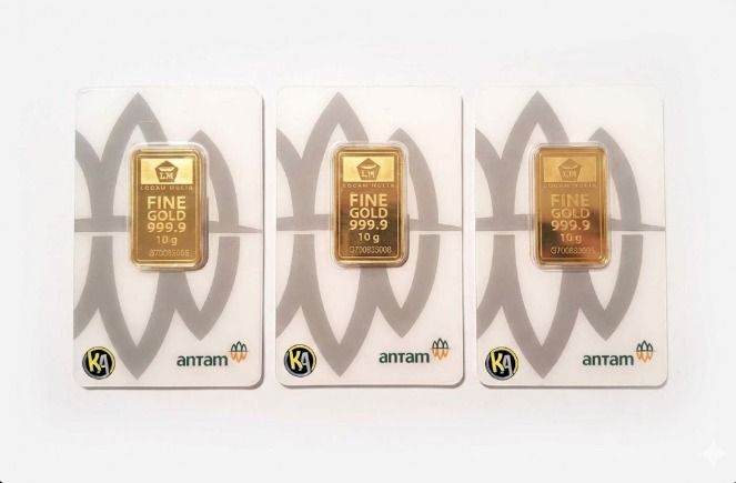 Harga Emas Antam Naik Rp16.000 Jadi Rp2,884 Juta per Gram, Ini Daftar Lengkap Harga Terbaru