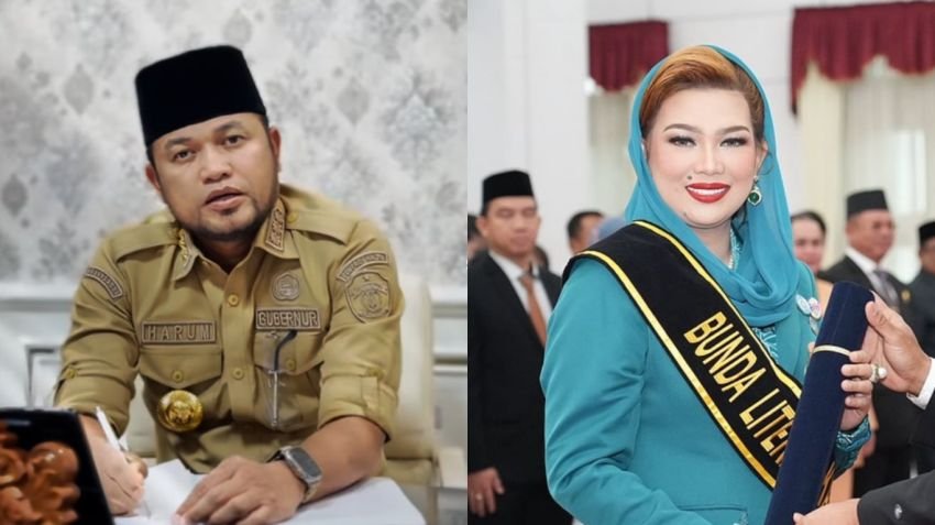 Santai Usai Demo Ricuh, Respons Rudy Mas'ud dan Istrinya Bikin Publik Geram!
