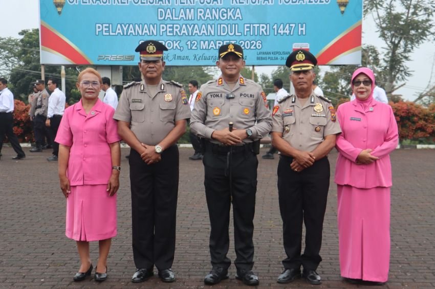 Polres Tapanuli Selatan Gelar Kenaikan Pangkat Pengabdian bagi Personel Berprestasi