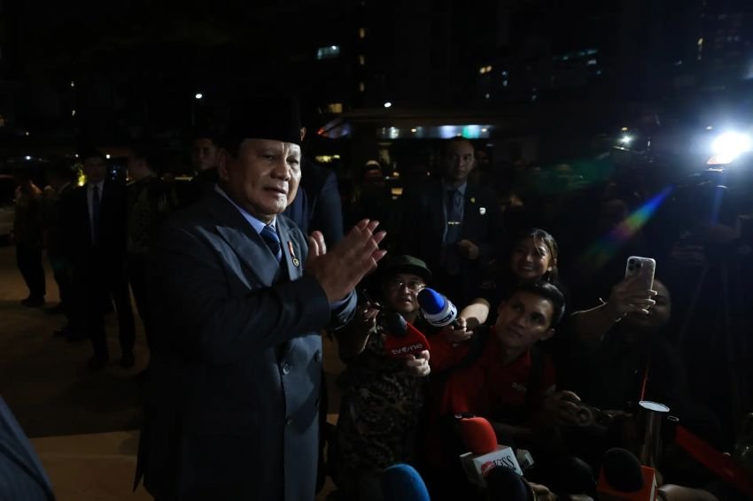 Prabowo Hadiri Resepsi Pernikahan El Rumi dan Syifa Hadju di Jakarta, Sampaikan Doa untuk Pengantin