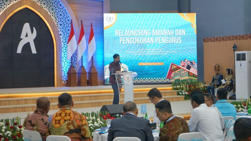 Gubernur Mualem Resmikan Relaunching AMANAH, Dorong Pemuda Jadi Motor Ekonomi Kreatif Aceh