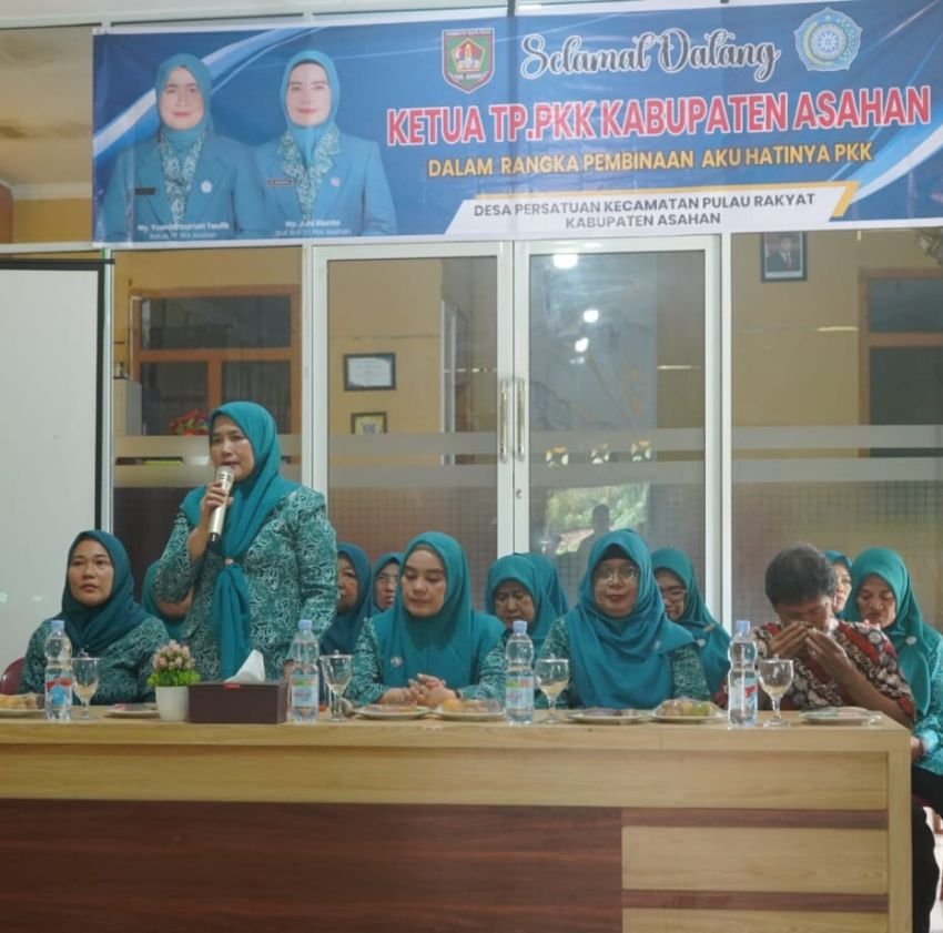 Optimalkan Pemanfaatan Pekarangan, Ketua TP PKK Asahan Berikan Pembinaan AKU HATINYA di Desa Persatuan